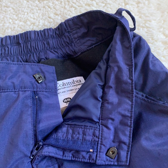Columbia Snow Pants Youth Size 14/16 Navy Blue Columbia Sportswear Brand Unisex - Picture 11 of 11